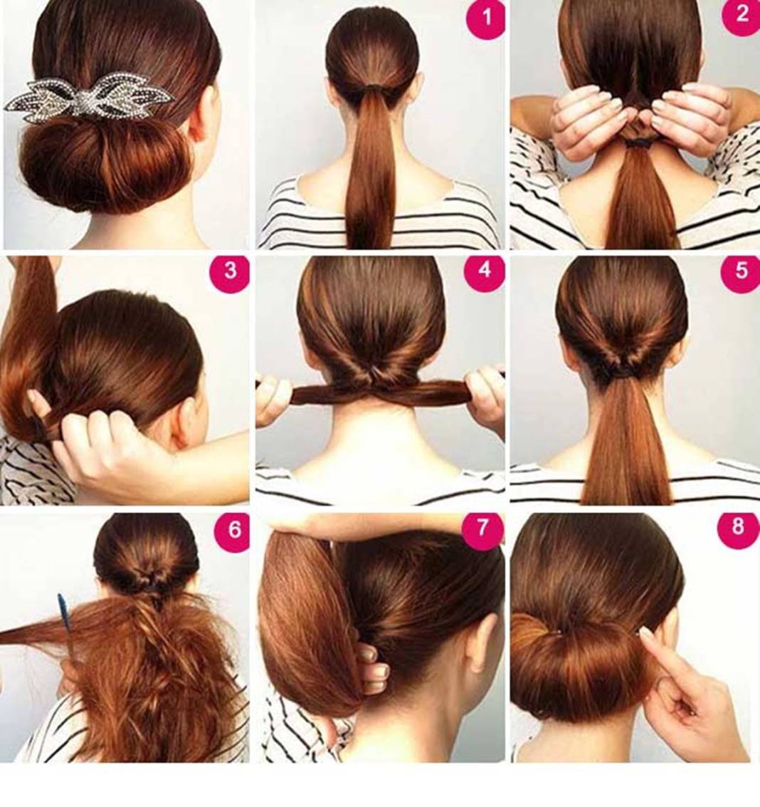 Düğüne kınaya gidenler kuaför masrafından kurtulacak! İşte özel günlerde evde yapabileceğiniz harika saç modelleri 2